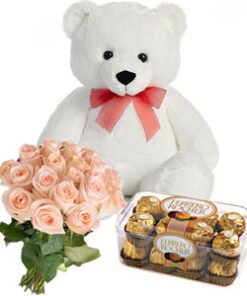 (BC3) Roses, Bear & Chocolate