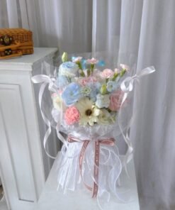 (M12) FRESH CARNATION & MIX FLOWER