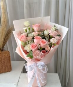 (M12) FRESH CARNATION & ROSE