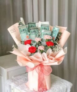 (M16) CASH & SOAP FLOWERS BOUQUET