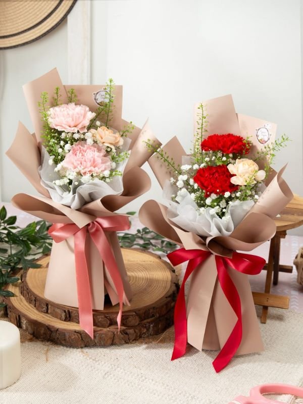 CARNATION OR ROSE (3 STK RM60) (4 STK RM70) (5 STK RM80) PICK UP ONLY