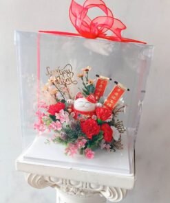 (M25) Cash & Soap Flower Box