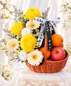 (FN55) FUNERAL FRUITS BASKET