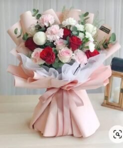 (M6) Fresh & Mix Flowers Bouquet